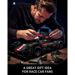 NIFELIZ NF10214 10214 XE ĐUA ĐƯỜNG DÀI AUDI R18 tỷ lệ 1:10 bộ đồ chơi xếp lắp ráp ghép mô hình Technic Kỹ Thuật Công Nghệ Cao Mô Hình Phương Tiện 1685 khối