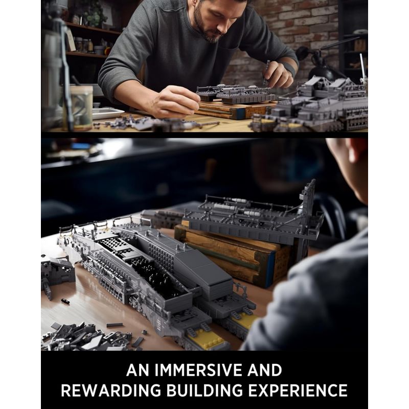 NIFELIZ NF10240 10240 PHÁO XE LỬA HẠNG NẶNG GUSTAV bộ đồ chơi xếp lắp ráp ghép mô hình Military Army Quân Sự Bộ Đội 2355 khối