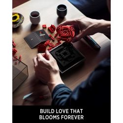 NIFELIZ NF10256 10256 HOA HỒNG bộ đồ chơi xếp lắp ráp ghép mô hình Arts & Crafts ROSEEVER