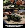 NIFELIZ NF10269 10269 XE TĂNG CHIẾN ĐẤU CHỦ LỰC LEOPARD 2A7 bộ đồ chơi xếp lắp ráp ghép mô hình Military Army LEOPARD II A7 TANK Quân Sự Bộ Đội 2069 khối