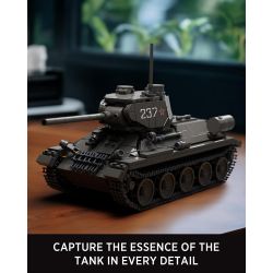 NIFELIZ NF10270 10270 XE TĂNG T34/85 bộ đồ chơi xếp lắp ráp ghép mô hình Military Army T34/85 TANK Quân Sự Bộ Đội 818 khối