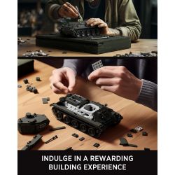 NIFELIZ NF10270 10270 XE TĂNG T34/85 bộ đồ chơi xếp lắp ráp ghép mô hình Military Army T34/85 TANK Quân Sự Bộ Đội 818 khối