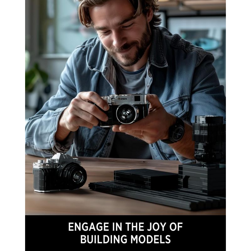 NIFELIZ NF10277 10277 MÁY ẢNH bộ đồ chơi xếp lắp ráp ghép mô hình Creator CAMERAS Sáng Tạo 2109 khối