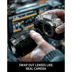 NIFELIZ NF10277 10277 MÁY ẢNH bộ đồ chơi xếp lắp ráp ghép mô hình Creator CAMERAS Sáng Tạo 2109 khối