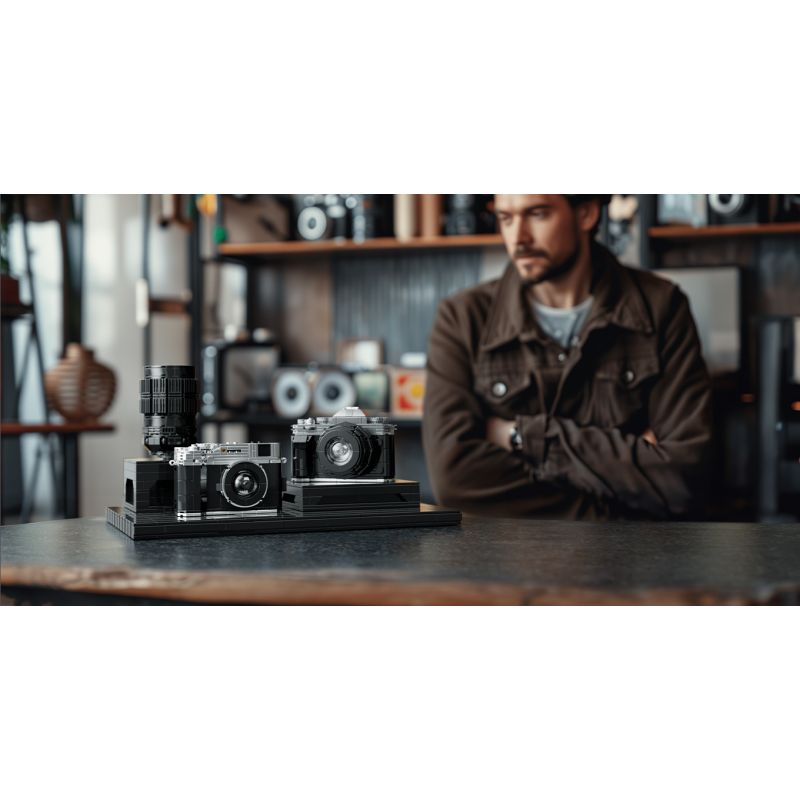 NIFELIZ NF10277 10277 MÁY ẢNH bộ đồ chơi xếp lắp ráp ghép mô hình Creator CAMERAS Sáng Tạo 2109 khối