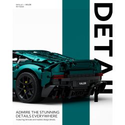 NIFELIZ NF10268 10268 ASTON MARTIN CHIẾN THẮNG bộ đồ chơi xếp lắp ráp ghép mô hình Technic ASTON MARTIN VICTOR Kỹ Thuật Công Nghệ Cao Mô Hình Phương Tiện 3374 khối