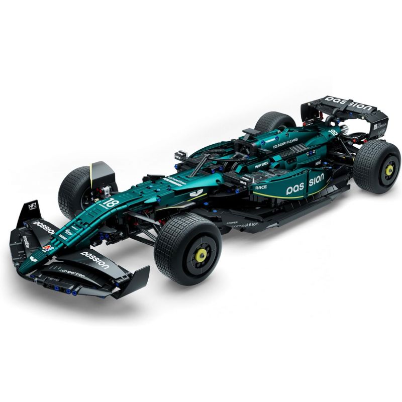 Lego Nifeliz NF10279 AM24 Formula 1 Racing Car Xếp hình lắp ráp ghép mô hình Xe đua Ashton Martin AMR24 F1