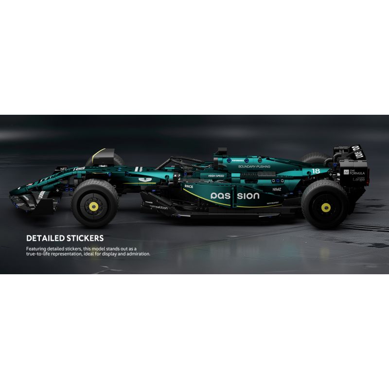 NIFELIZ NF10279 10279 XE ĐUA ASHTON MARTIN AMR24 F1 bộ đồ chơi xếp lắp ráp ghép mô hình Technic AM24 FORMULA 1 RACING CAR Kỹ Thuật Công Nghệ Cao Mô Hình Phương Tiện 2351 khối