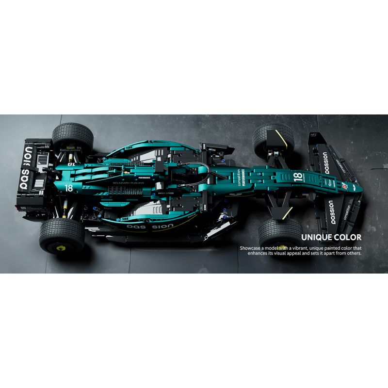 NIFELIZ NF10279 10279 XE ĐUA ASHTON MARTIN AMR24 F1 bộ đồ chơi xếp lắp ráp ghép mô hình Technic AM24 FORMULA 1 RACING CAR Kỹ Thuật Công Nghệ Cao Mô Hình Phương Tiện 2351 khối