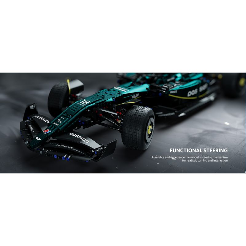NIFELIZ NF10279 10279 XE ĐUA ASHTON MARTIN AMR24 F1 bộ đồ chơi xếp lắp ráp ghép mô hình Technic AM24 FORMULA 1 RACING CAR Kỹ Thuật Công Nghệ Cao Mô Hình Phương Tiện 2351 khối