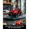 NIFELIZ NF10281 10281 XE ĐỊA HÌNH JEEP WRANGLER bộ đồ chơi xếp lắp ráp ghép mô hình Creator ADVENTURA WRANGE Sáng Tạo 1993 khối