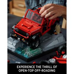 NIFELIZ NF10281 10281 XE ĐỊA HÌNH JEEP WRANGLER bộ đồ chơi xếp lắp ráp ghép mô hình Creator ADVENTURA WRANGE Sáng Tạo 1993 khối