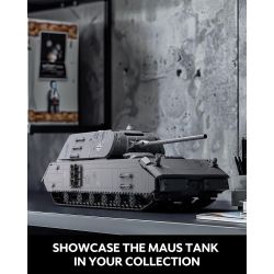 NIFELIZ NF10289 10289 XE TĂNG PANZER VIII MAUS CỦA ĐỨC TRONG THẾ CHIẾN THỨ HAI bộ đồ chơi xếp lắp ráp ghép mô hình Military Army PANZER VIII TANK Quân Sự Bộ Đội 2252 khối