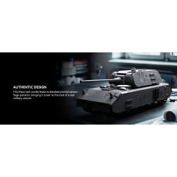 NIFELIZ NF10289 10289 XE TĂNG PANZER VIII MAUS CỦA ĐỨC TRONG THẾ CHIẾN THỨ HAI bộ đồ chơi xếp lắp ráp ghép mô hình Military Army PANZER VIII TANK Quân Sự Bộ Đội 2252 khối