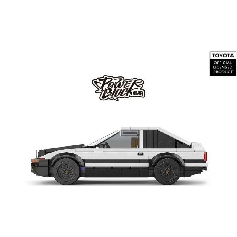 PINBO PB8810 8810 TRÀNG HOA TOYOTA AE86 tỷ lệ 1:32 bộ đồ chơi xếp lắp ráp ghép mô hình Speed Champions Racing Cars Đua Xe Công Thức