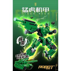 SLUBAN M38-B1279 B1279 1279 M38B1279 38-B1279 BẬC THẦY CƠ KHÍ XE NGỰA CÓ NGƯỜI LÁI BIẾN HÌNH KÉP TIGER ARMOR bộ đồ chơi xếp lắp ráp ghép mô hình 244 khối