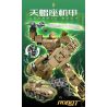 SLUBAN M38-B1280 B1280 1280 M38B1280 38-B1280 BẬC THẦY CƠ KHÍ ÁO GIÁP BỌ CẠP CÓ NGƯỜI LÁI VÀ XE NGỰA BIẾN HÌNH KÉP bộ đồ chơi xếp lắp ráp ghép mô hình 233 khối