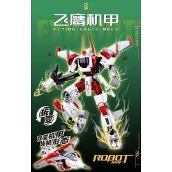 SLUBAN M38-B1281 B1281 1281 M38B1281 38-B1281 BẬC THẦY CƠ KHÍ GIÁP ĐẠI BÀNG BAY CÓ NGƯỜI LÁI VÀ MÁY CHIẾN ĐẤU BIẾN HÌNH KÉP bộ đồ chơi xếp lắp ráp ghép mô hình 234 khối