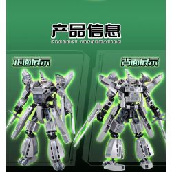 SLUBAN M38-B1282 B1282 1282 M38B1282 38-B1282 BẬC THẦY CƠ KHÍ MÁY BAY CHIẾN ĐẤU CÓ NGƯỜI LÁI GIÁP PELICAN BIẾN HÌNH KÉP bộ đồ chơi xếp lắp ráp ghép mô hình 218 khối