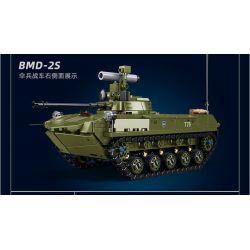 SLUBAN M38-B1250 B1250 1250 M38B1250 38-B1250 XE CHIẾN ĐẤU NHẢY DÙ BMD-2S AFV tỷ lệ 1:35 bộ đồ chơi xếp lắp ráp ghép mô hình Military Army Quân Sự Bộ Đội 530 khối