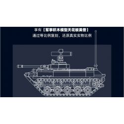 SLUBAN M38-B1250 B1250 1250 M38B1250 38-B1250 XE CHIẾN ĐẤU NHẢY DÙ BMD-2S AFV tỷ lệ 1:35 bộ đồ chơi xếp lắp ráp ghép mô hình Military Army Quân Sự Bộ Đội 530 khối