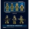 SLUBAN M38-B1251 B1251 1251 M38B1251 38-B1251 XE CHIẾN ĐẤU BÁNH LỐP BTR-80AS IFV tỷ lệ 1:35 bộ đồ chơi xếp lắp ráp ghép mô hình Military Army Quân Sự Bộ Đội 619 khối