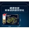 SLUBAN M38-B1251 B1251 1251 M38B1251 38-B1251 XE CHIẾN ĐẤU BÁNH LỐP BTR-80AS IFV tỷ lệ 1:35 bộ đồ chơi xếp lắp ráp ghép mô hình Military Army Quân Sự Bộ Đội 619 khối