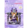 GEKKOSHA 804257 GIÁ ĐỠ ĐIỆN THOẠI DI ĐỘNG FANTASY THRONE ANGEL PURE WHITE FEATHER DREAM bộ đồ chơi xếp lắp ráp ghép mô hình Arts & Crafts
