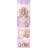 GEKKOSHA 804257 GIÁ ĐỠ ĐIỆN THOẠI DI ĐỘNG FANTASY THRONE ANGEL PURE WHITE FEATHER DREAM bộ đồ chơi xếp lắp ráp ghép mô hình Arts & Crafts