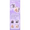 GEKKOSHA 804257 GIÁ ĐỠ ĐIỆN THOẠI DI ĐỘNG FANTASY THRONE ANGEL PURE WHITE FEATHER DREAM bộ đồ chơi xếp lắp ráp ghép mô hình Arts & Crafts