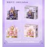GEKKOSHA 804257 GIÁ ĐỠ ĐIỆN THOẠI DI ĐỘNG FANTASY THRONE ANGEL PURE WHITE FEATHER DREAM bộ đồ chơi xếp lắp ráp ghép mô hình Arts & Crafts