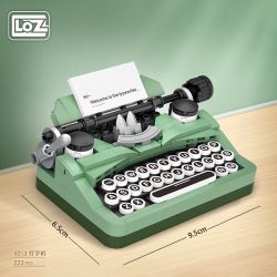 LOZ 4213 MÁY ĐÁNH CHỮ CỔ ĐIỂN bộ đồ chơi xếp lắp ráp ghép mô hình Creator Sáng Tạo 223 khối