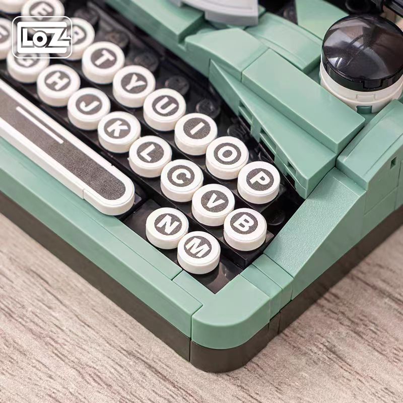 LOZ 4213 MÁY ĐÁNH CHỮ CỔ ĐIỂN bộ đồ chơi xếp lắp ráp ghép mô hình Creator Sáng Tạo 223 khối
