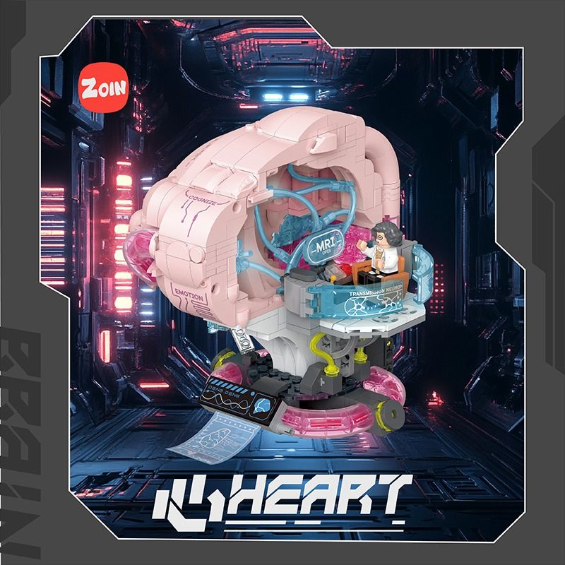 ZOIN GK101 SÁNG TẠO KHÔNG GIỚI HẠN TRÍ TUỆ bộ đồ chơi xếp lắp ráp ghép mô hình