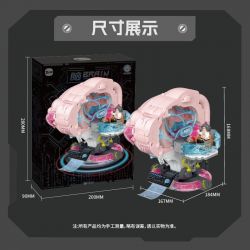 ZOIN GK101 SÁNG TẠO KHÔNG GIỚI HẠN TRÍ TUỆ bộ đồ chơi xếp lắp ráp ghép mô hình