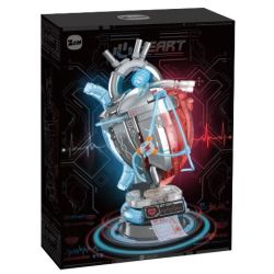 ZOIN GK102 SÁNG TẠO KHÔNG GIỚI HẠN TRÁI TIM bộ đồ chơi xếp lắp ráp ghép mô hình