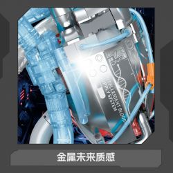 ZOIN GK102 SÁNG TẠO KHÔNG GIỚI HẠN TRÁI TIM bộ đồ chơi xếp lắp ráp ghép mô hình