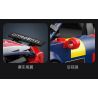 CADA DOUBLEE C55033 55033 XE ĐUA CITROEN C4 WRC 1:24 tỷ lệ 1:24 bộ đồ chơi xếp lắp ráp ghép mô hình Creator 2008 CITROEN C4 WRC Sáng Tạo 296 khối