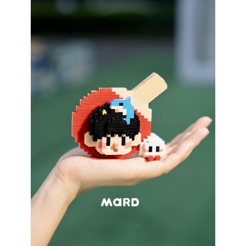 WHAT 6102-2 TABLE TENNIS PONG NHÀ VÔ ĐỊCH BÓNG BÀN bộ đồ chơi xếp lắp ráp ghép mô hình 632 khối