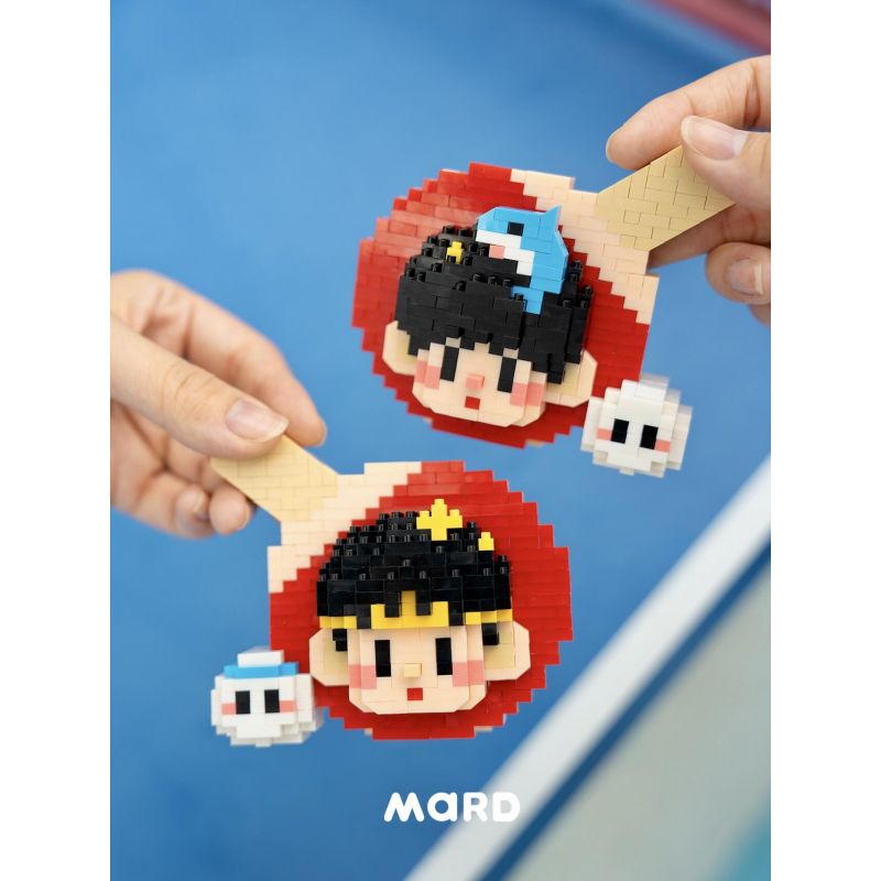 WHAT 6102-2 TABLE TENNIS PONG NHÀ VÔ ĐỊCH BÓNG BÀN bộ đồ chơi xếp lắp ráp ghép mô hình 632 khối