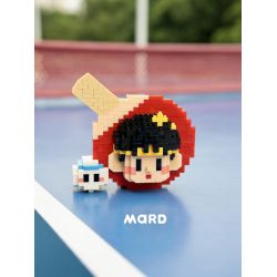 WHAT 6102-2 TABLE TENNIS PONG NHÀ VÔ ĐỊCH BÓNG BÀN bộ đồ chơi xếp lắp ráp ghép mô hình 632 khối