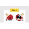 WHAT 6102-2 TABLE TENNIS PONG NHÀ VÔ ĐỊCH BÓNG BÀN bộ đồ chơi xếp lắp ráp ghép mô hình 632 khối