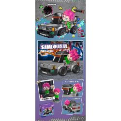 FUNIFY W9024 9024 AI UNIVERSE BOY LOW-KEY XUỐNG PHỐ VỚI 4 PHONG CÁCH HOOM B-BEEZ SINLO LAYLA bộ đồ chơi xếp lắp ráp ghép mô hình AI GENERATION