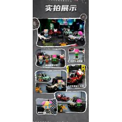 FUNIFY W9024 9024 AI UNIVERSE BOY LOW-KEY XUỐNG PHỐ VỚI 4 PHONG CÁCH HOOM B-BEEZ SINLO LAYLA bộ đồ chơi xếp lắp ráp ghép mô hình AI GENERATION