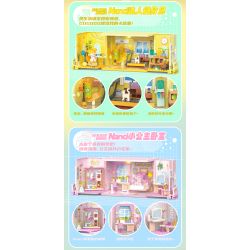 JAKI HK131 NHÀ NANCI JENGA PHÒNG TẬP THỂ DỤC MASTER bộ đồ chơi xếp lắp ráp ghép mô hình