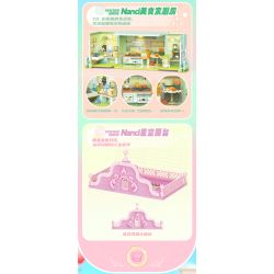 JAKI HK131 NHÀ NANCI JENGA PHÒNG TẬP THỂ DỤC MASTER bộ đồ chơi xếp lắp ráp ghép mô hình