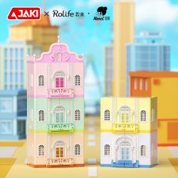 JAKI HK131 NHÀ NANCI JENGA PHÒNG TẬP THỂ DỤC MASTER bộ đồ chơi xếp lắp ráp ghép mô hình