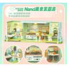 JAKI HK132 NGÔI NHÀ JENGA CỦA NANCI PHÒNG NGỦ CÔNG CHÚA NHỎ bộ đồ chơi xếp lắp ráp ghép mô hình