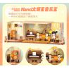JAKI HK134 NHÀ XẾP CHỒNG NANCI PHÒNG TẮM XIANGXIANGBAO bộ đồ chơi xếp lắp ráp ghép mô hình