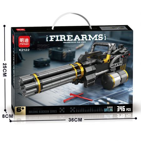 MINGDI LEIBAO K2122 2122 SÚNG MÁY bộ đồ chơi xếp lắp ráp ghép mô hình Military Army Quân Sự Bộ Đội 346 khối